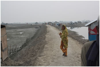 Bangladesh a few years on from Cyclone Aila.