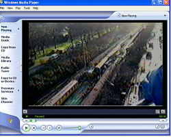 The Clapham Rail crash - video link